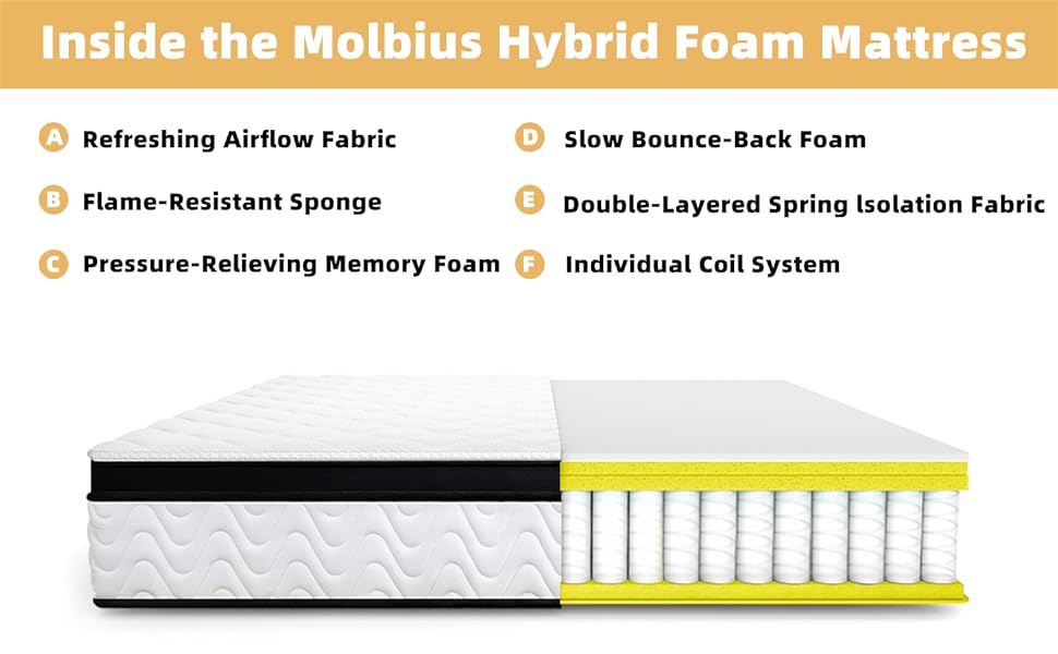 hybrid mattress queen size mattress colchones queen memory foam mattress and box spring set plush
