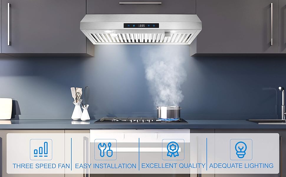 Range Hood Under Cabinet