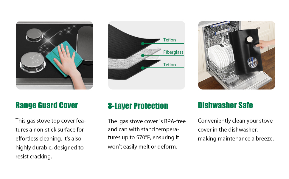 gas stove protectors