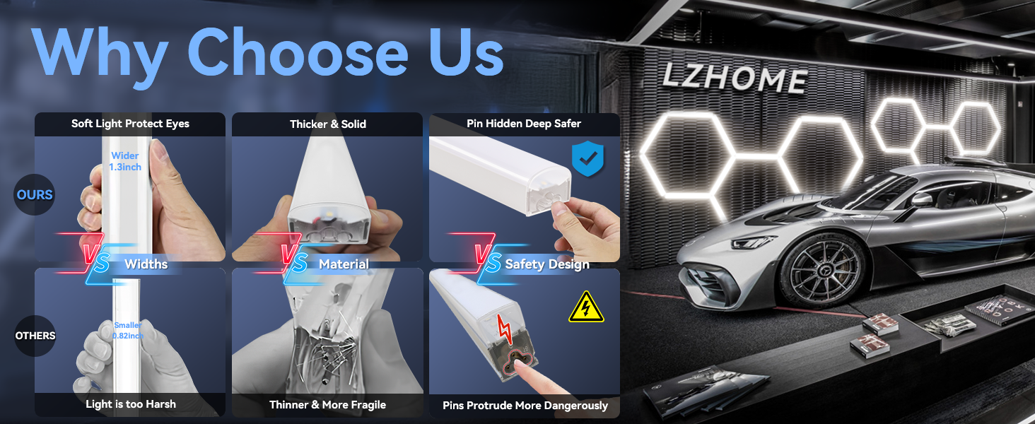 led garage lights