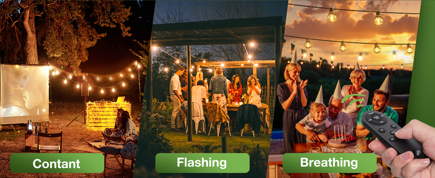 Solar String Lights Outdoor Waterproof