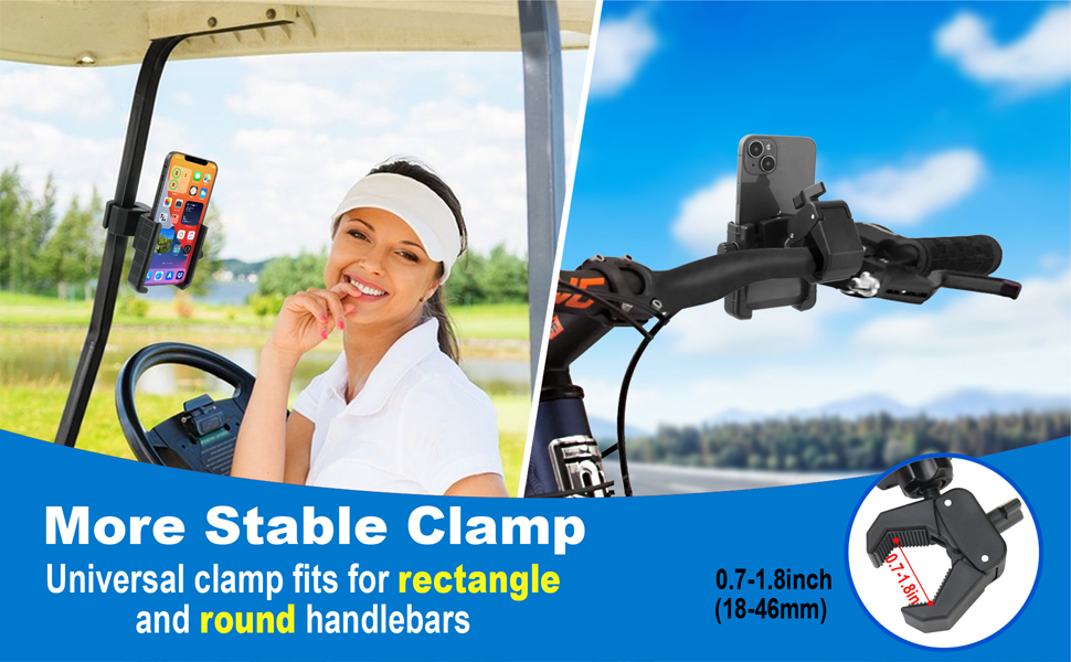 Phone houlder for EZGO Club Car Yamaha and Car