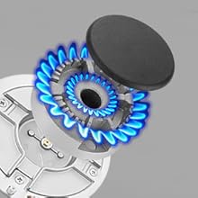 build-in gas cooker 24 inch gas stove 304 stainless steel Gas Cooktop 4 burners