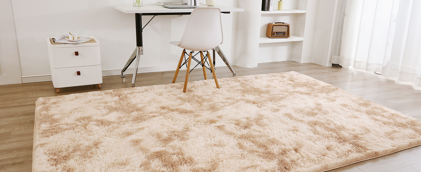 beige area rug