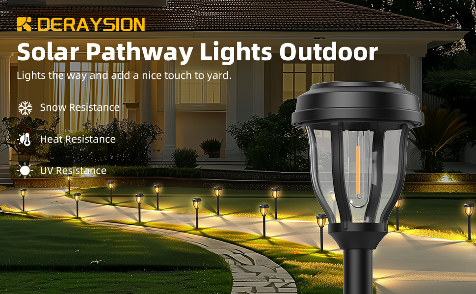 12 Pack Solar Lights Outdoor Waterproof