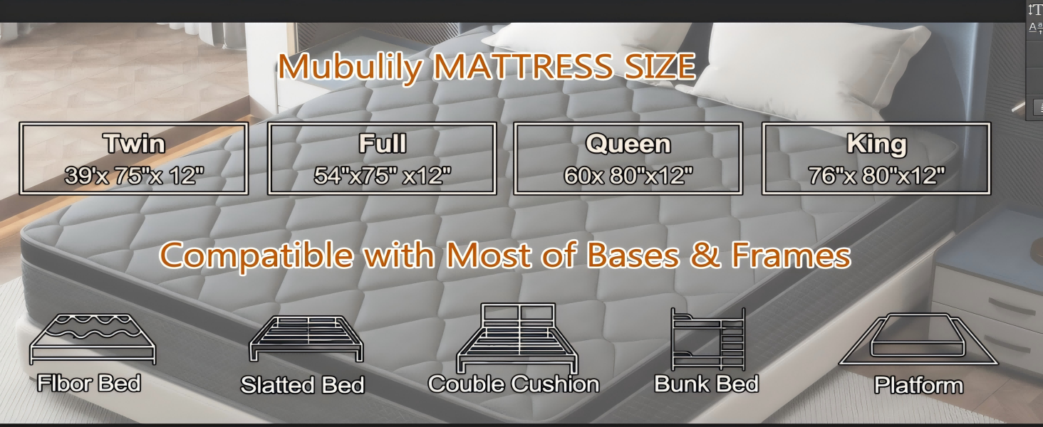 hybrid mattress queen