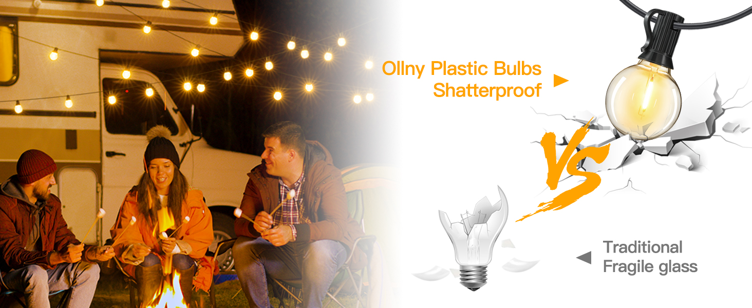 shatterproof string lights