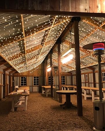 outdoor curtain lights