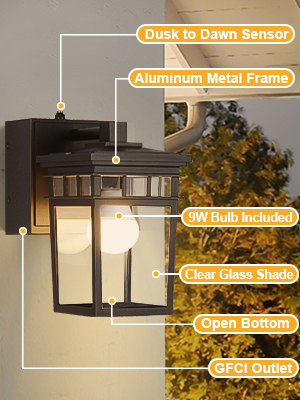outdoor wall lantern