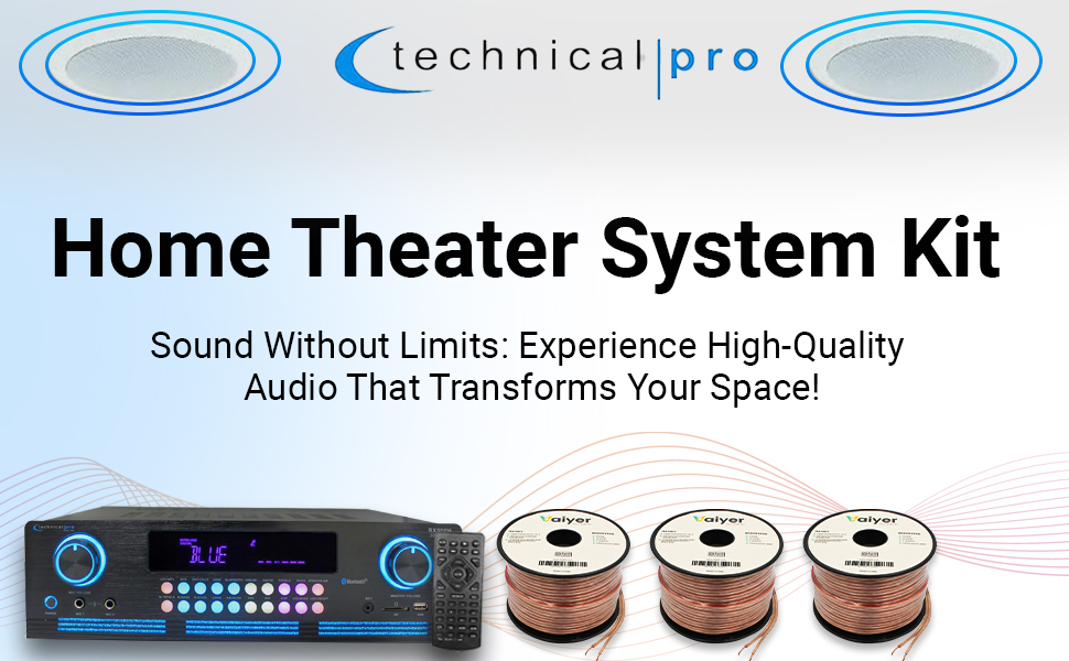Home Theater Sound System Kit 