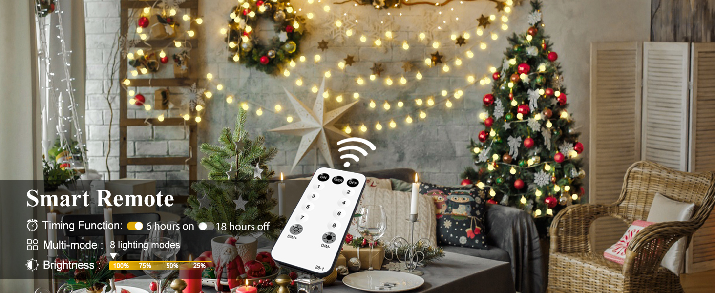 string lights with remote