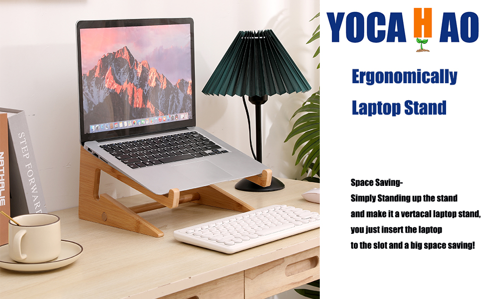 Bamboo Laptop Stand