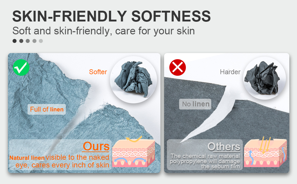 oil blotting paper face facial skin care sheets absorbing blot sheet