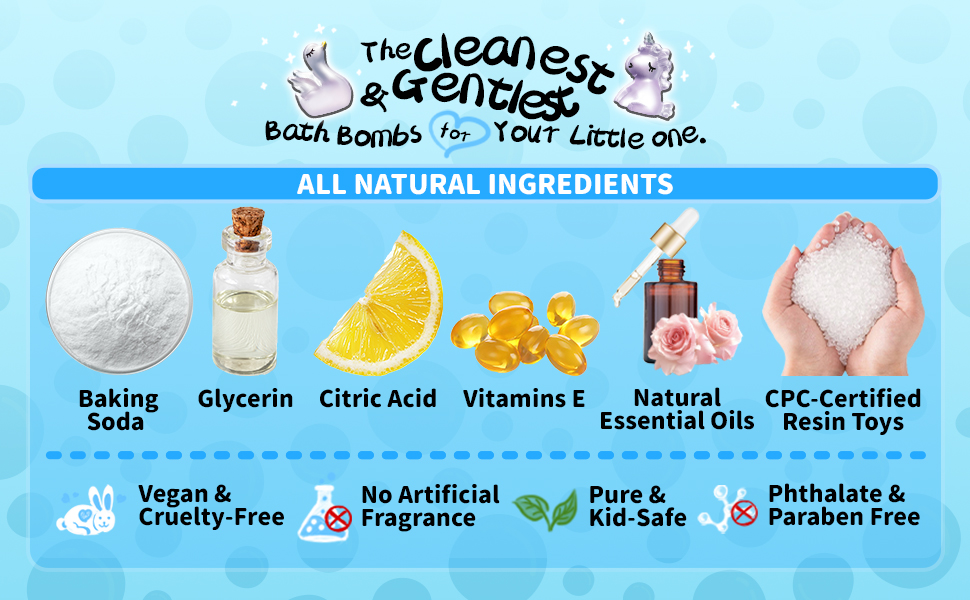 Bath Bombs for Kids