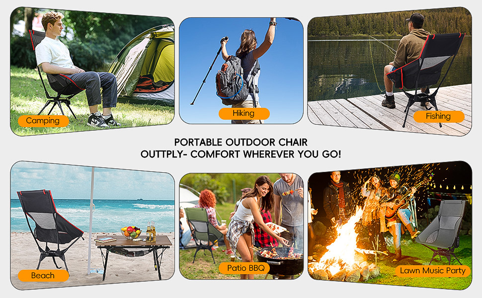 Swivel Camping Chair