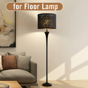 black lamp shades set of 2