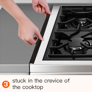 stove gap filler stainless steel