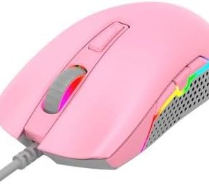 RadioShack Pink RGB Wired Backlit Gaming Mouse