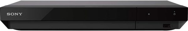 Sony UBPX700U 4K Ultra HD Home Theater Blu-ray DVD Player 4K, HDR10, Hi Res Audio Bundle with Sony Blu-ray Player, in-Ear Headphone (Colors May Vary), Cloth and 1 YR CPS Enhanced Protection Pack