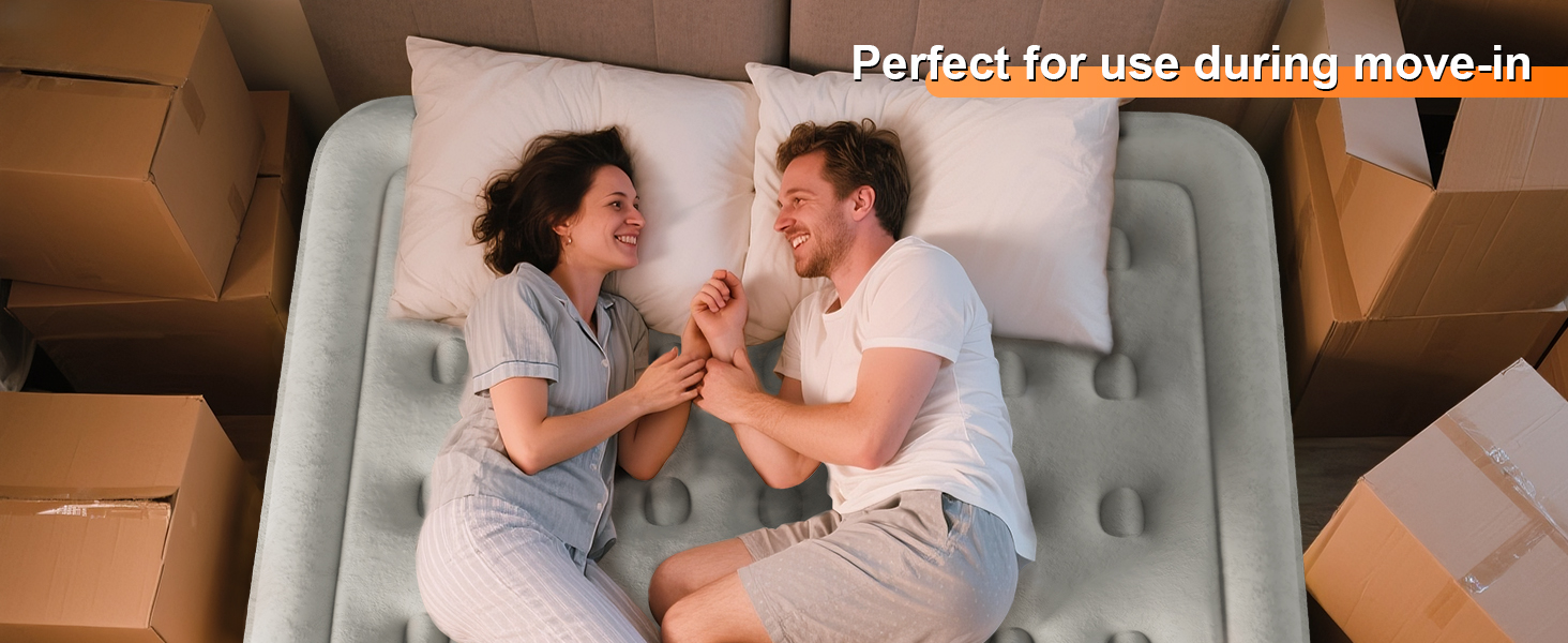 air mattress portable bed for adults , move-in
