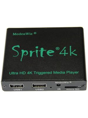 MedeaWiz Sprite 4K top view