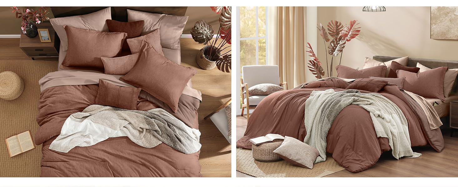soft comforter set 7 pcs