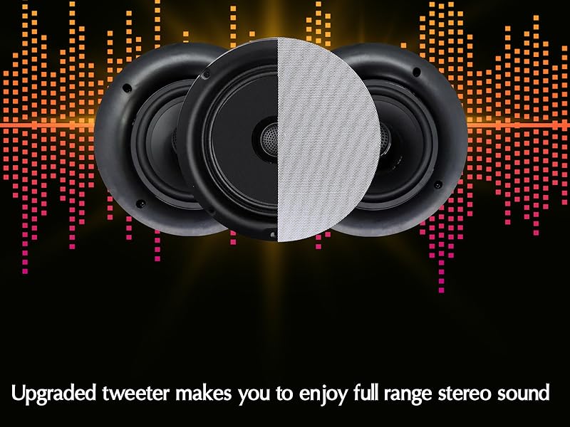 FEATURES OF CEILING SPEAKERS