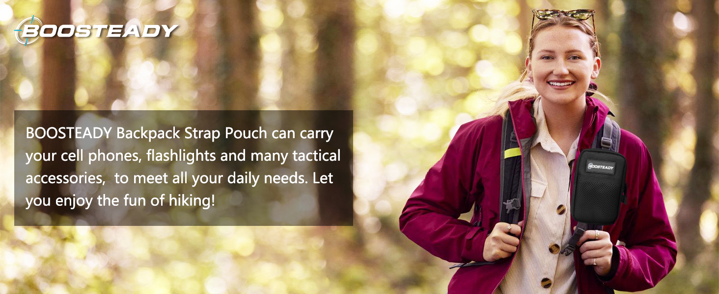 Backpack Strap Pouch