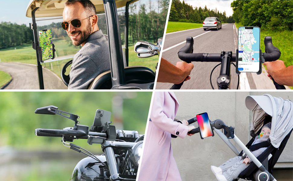 Phone holder for bike motorcycle