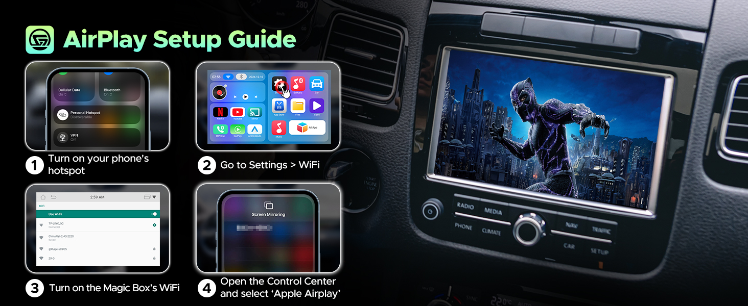 netflix carplay adapter