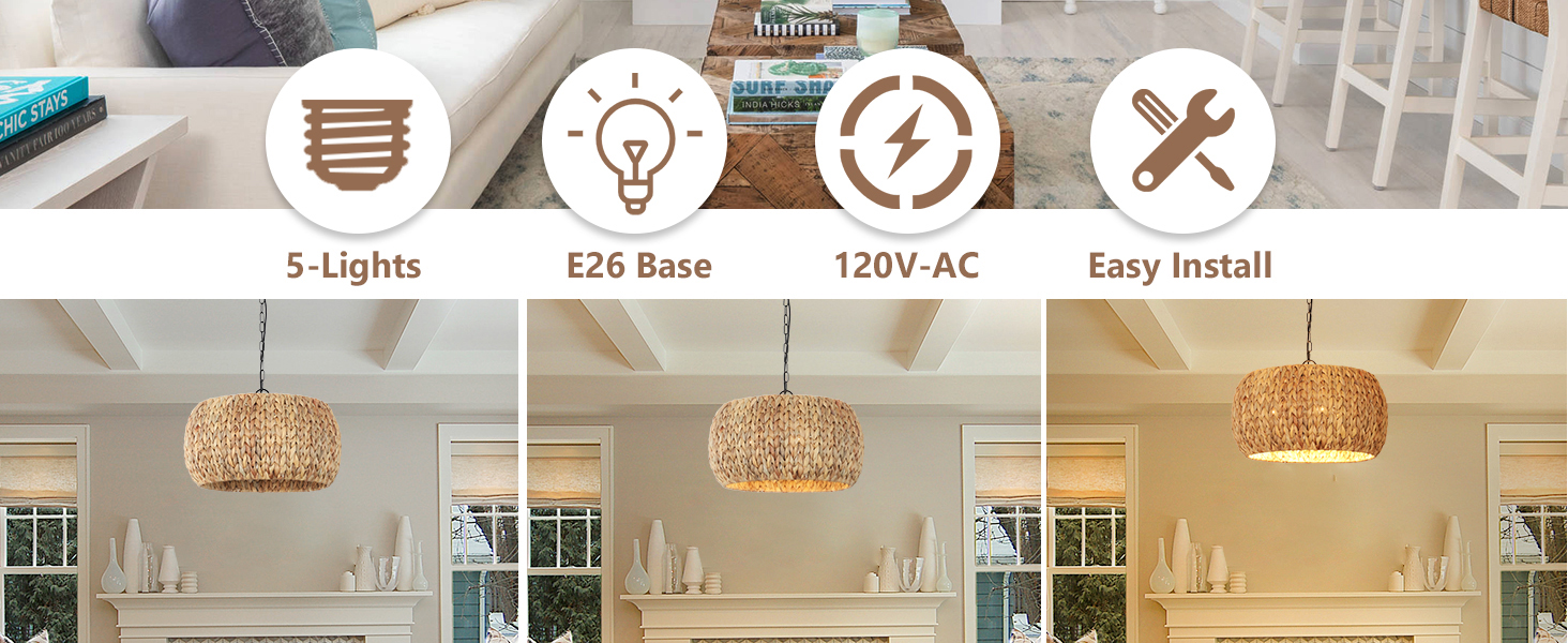 modern chandelier