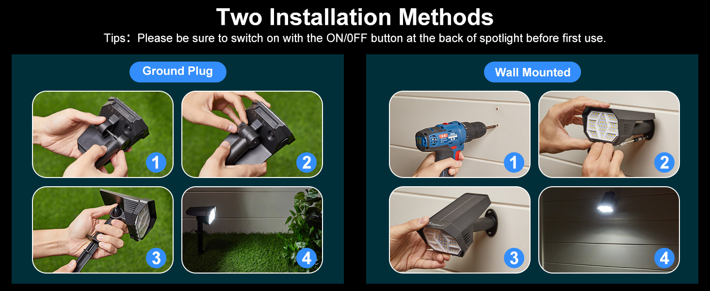 solar powered outdoor lights