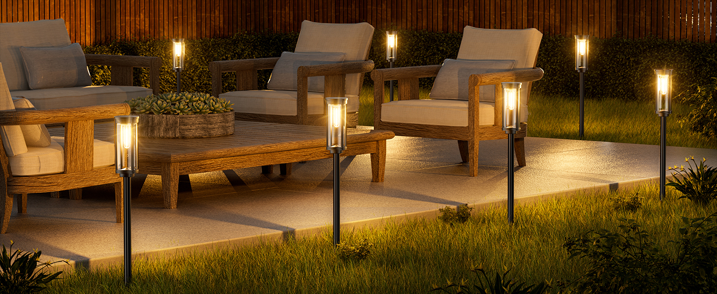 sidewalk lights solar powered