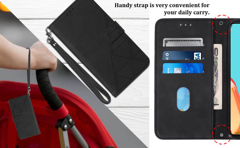 Black wallet case