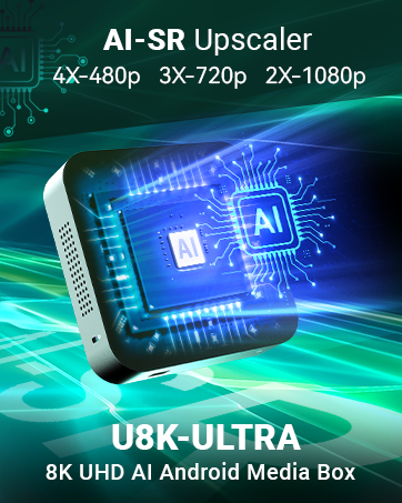 8K UHD AI Android Media Box