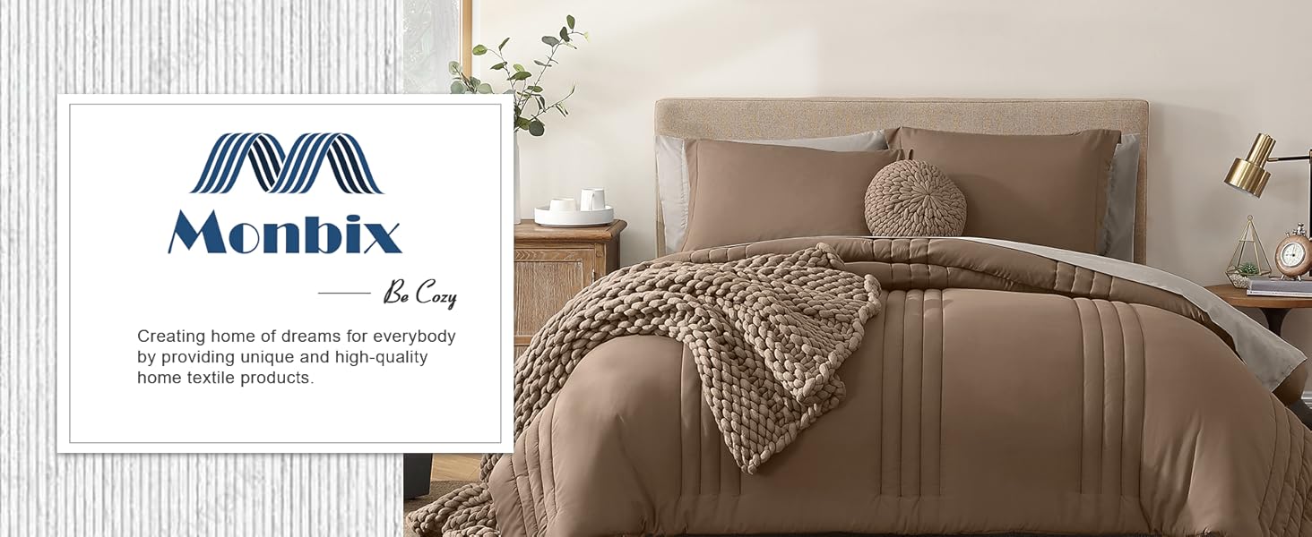 Queen Size Comforter Sets,Queen Bedding Set 7 Pieces