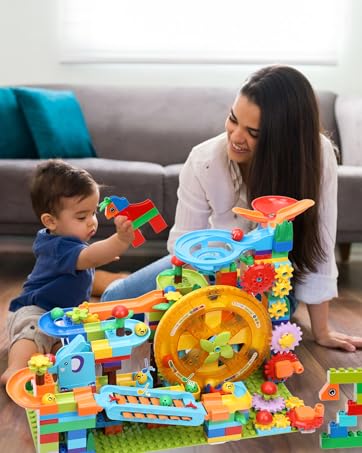 Marble Run Building Blocks Kid Toys
