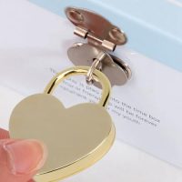 Heart Shaped Padlock, 1.8 x 2.3in Mini Metal Lock with Key for Luggage Handbag Diary Book Jewelry Box Storage Box Suitcase Handbag(Imitation Gold) - Image 7