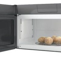 GE 1.7 Cu. Ft. Stainless Steel Over-The-Range Microwave Oven - Image 2