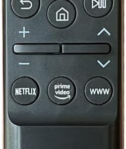 Universal Remote Control Compatible for Samsung Smart-TV LCD LED UHD QLED 4K HDR TV Remote, with Netflix Prime Video and WWW Buttons BN59-01358D