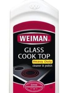Weiman Glass Cooktop Cleaner & Polish Heavy Duty Stove Eco Friendly 10 oz Bottle