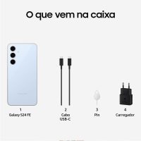 Samsung Galaxy S24 FE Ai Phone, 512GB/8GB GSM Unlocked Smartphone, High-Res 50MP Camera, Long Battery Life, AMOLED Bright Display, Latin American Stock SM-S721BLBPTPA, 2024 - (Blue) - Image 2