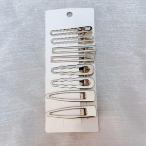 8 Pcs Hair Clips Set for Women Hair Claw Clips Hairpin Clamps Simple Metal Hair Accessories Clip Hairpin for Women (G)