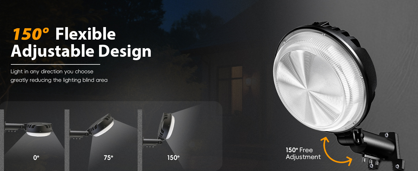 150 degree Angle Adjustable