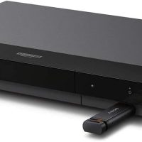 Sony UBPX700 4K Ultra HD Home Theater Streaming Blu-ray DVD Player Built in Wi-Fi - Remote Control - High Speed 6 Foot 4K HDMI Cable - Ultra USB Flash Drive 64GB - Image 2