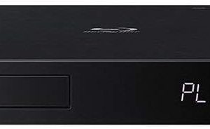 Samsung BD-J6300/BD-JM63 Streaming 4K Upscaling 3D Wi-Fi Built-In Blu-ray Player Bundle includes Blu-ray Player, Tmvel HDMI Cable (Renewed)
