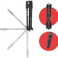 JOBY RangePod, Aluminium Traveller Camera/SmartphoneTripod with Ball Head, Universal Smartphone Clamp and Carrying Bag, for CSC,DSLR, Mirrorless, Mobile Phones, Black for Photo,Video, Vlogging - Image 4