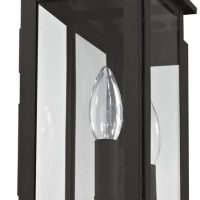 Livex Lighting 2013-01 Transitional One Light Outdoor Wall Lantern from Princeton Collection Finish, Antique Brass - Image 2