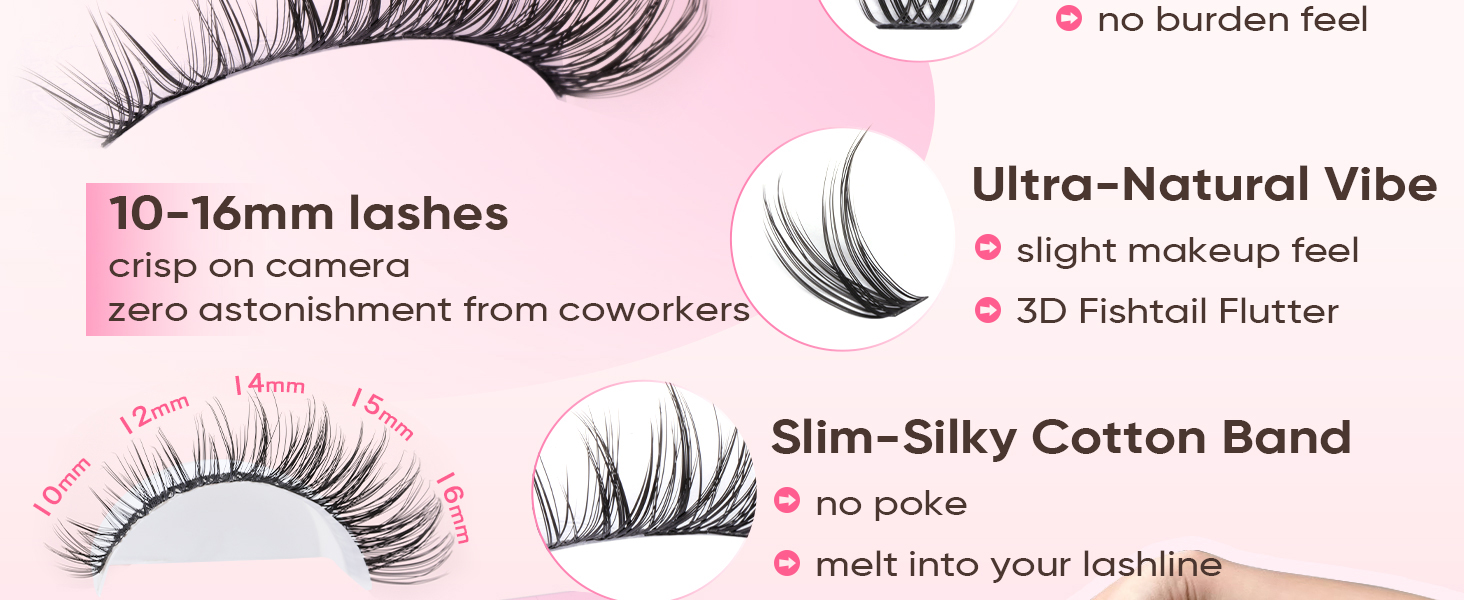 lash clusters eyelash clusters