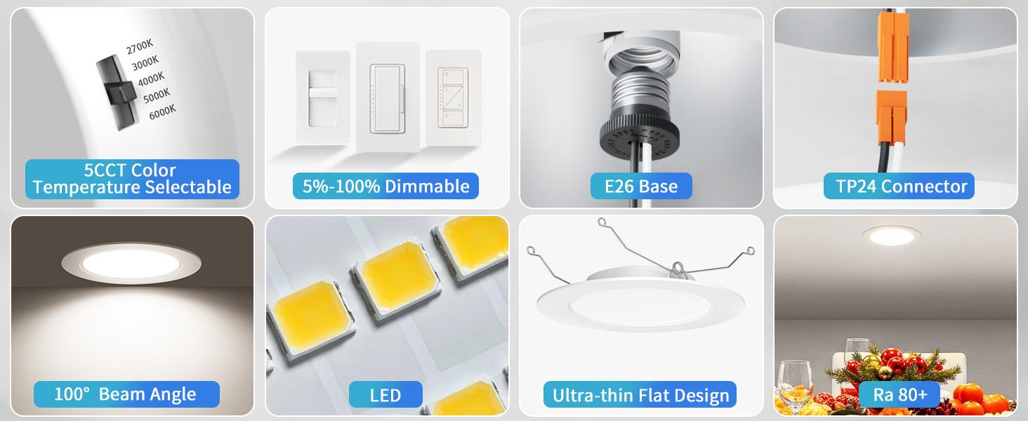 recessed lighting 6 inch